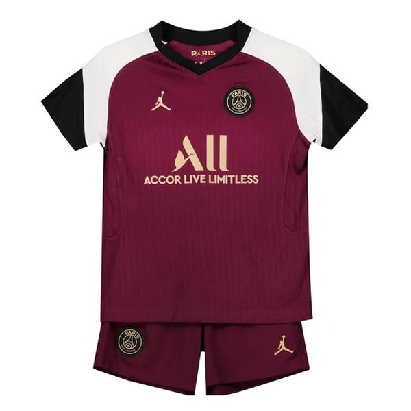 Maglia Paris Saint Germain Third Bambino 20/21 Borgogna